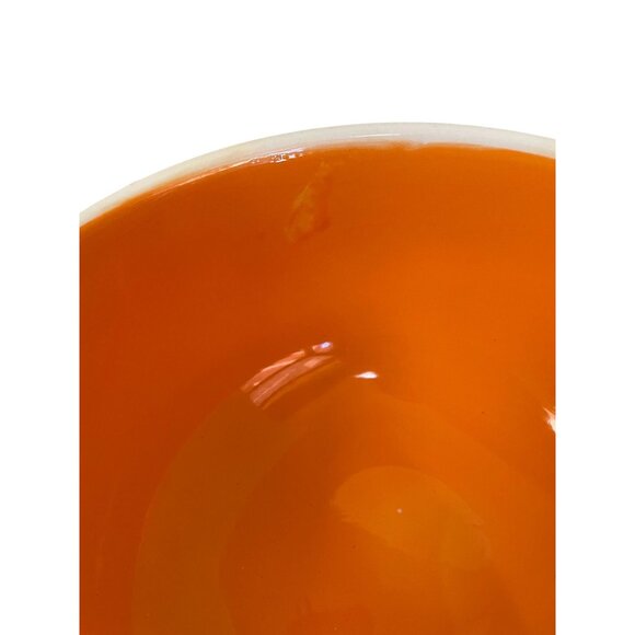 RAE Dunn Artisan Collection White Orange Halloween Hocus Pocus Bowl 5"H x 8.5"W - Picture 4 of 11